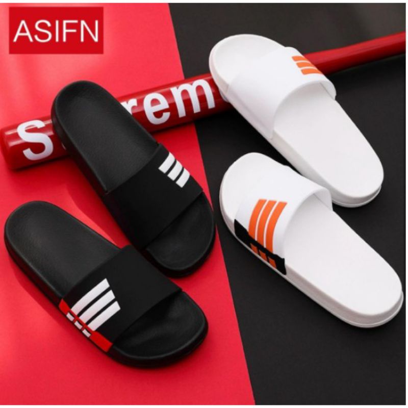 Sandal Karet Unisex Daily Suprem3 Upgrade Sendal Flat Pria Wanita