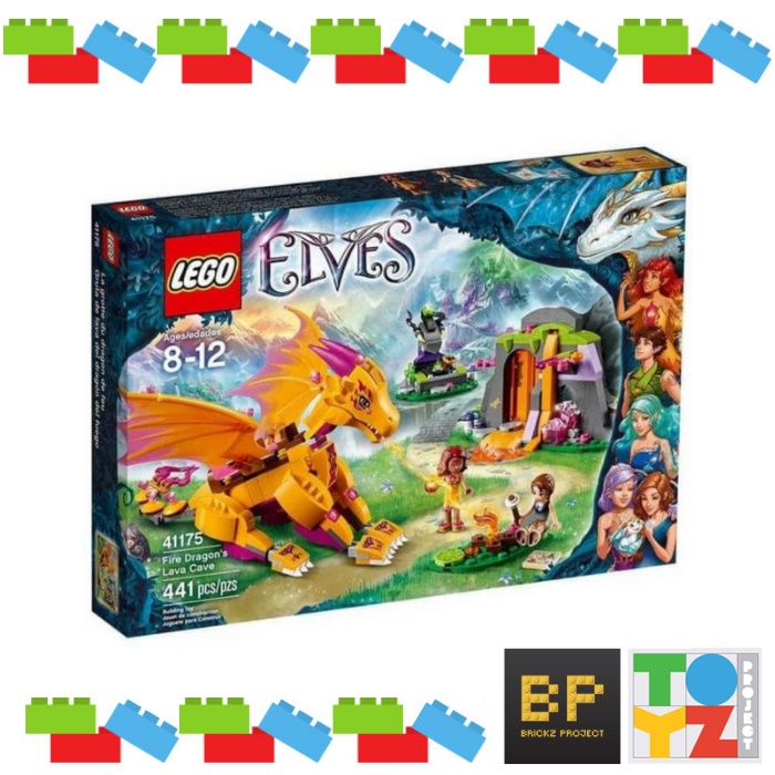 Lego 41175 Elves : Fire Dragon Lava Cave