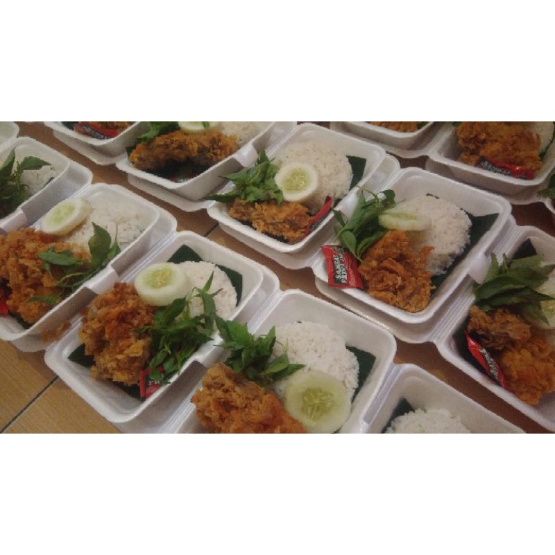 

Nasi Ayam Geprek