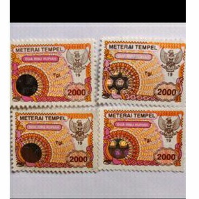 

Materai 2000 Tahun 1996-1999 Original
