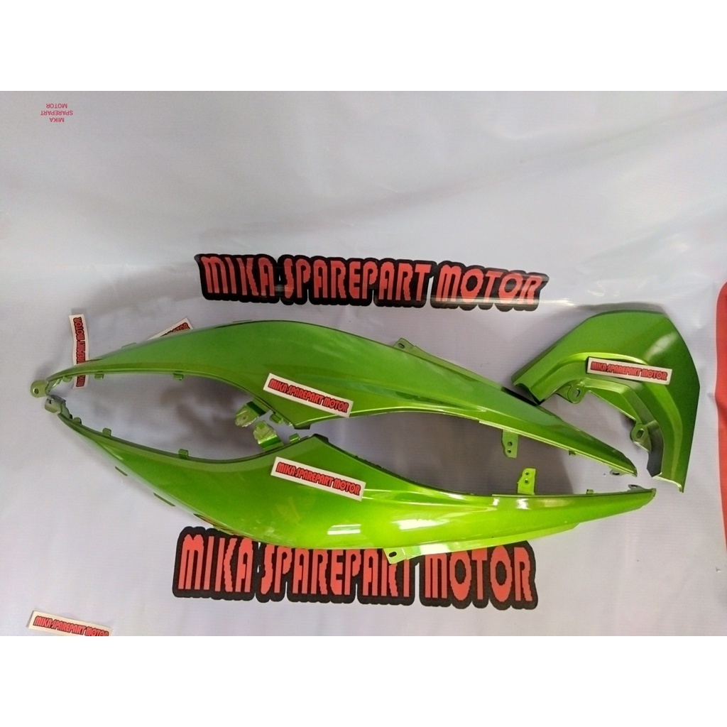 COVER BODY KANAN KIRI HIJAU / BODY KANAN KIRI MIO SOUL GT 115 CC HIJAU / COVER YAMAHA MIO SOUL GT 11