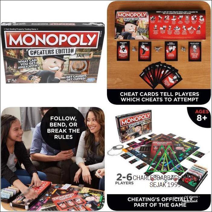 Monopoly Cheaters Edition - Original Hasbro