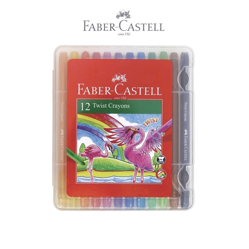 

CRAYON PUTAR TWIST FABER CASTEL 12WARNA (520612)/ 24WARNA (520624)