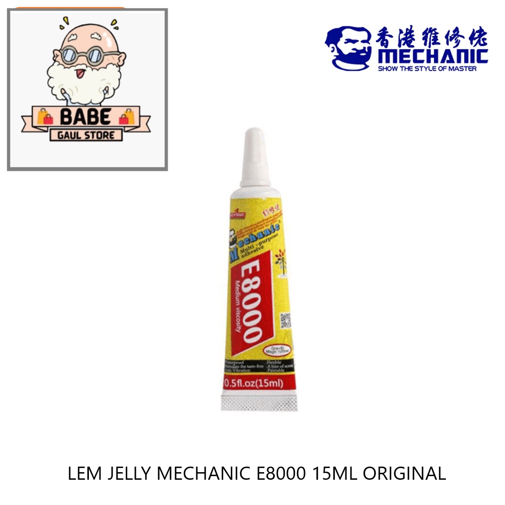 LEM JELLY MECHANIC E8000 15ML LEM LCD TOUCHSCREEN BACKDOOR HP REPAIR ORIGINAL