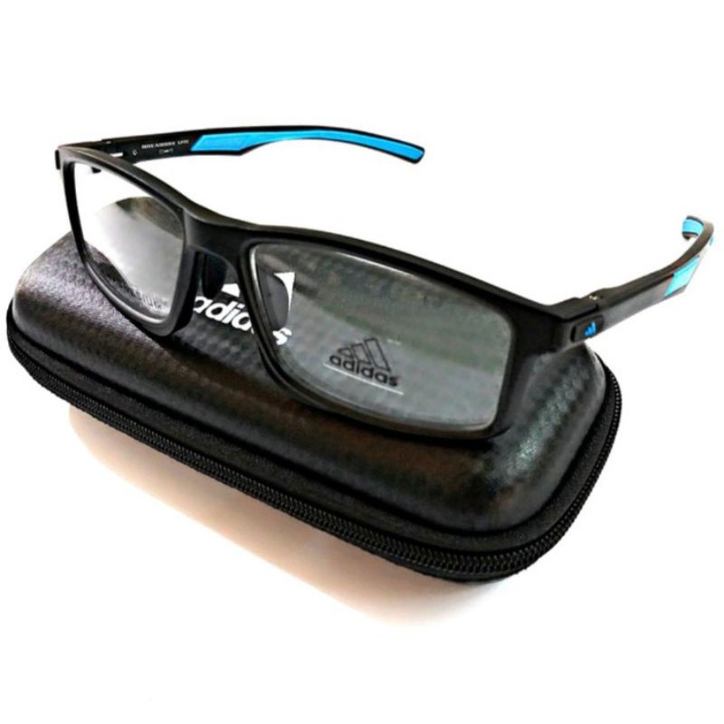 Frame kacamata Minus Pria Casual Sporty Adidas Breadbox Lite 1053-15 BLk/B -Titanium Carbon