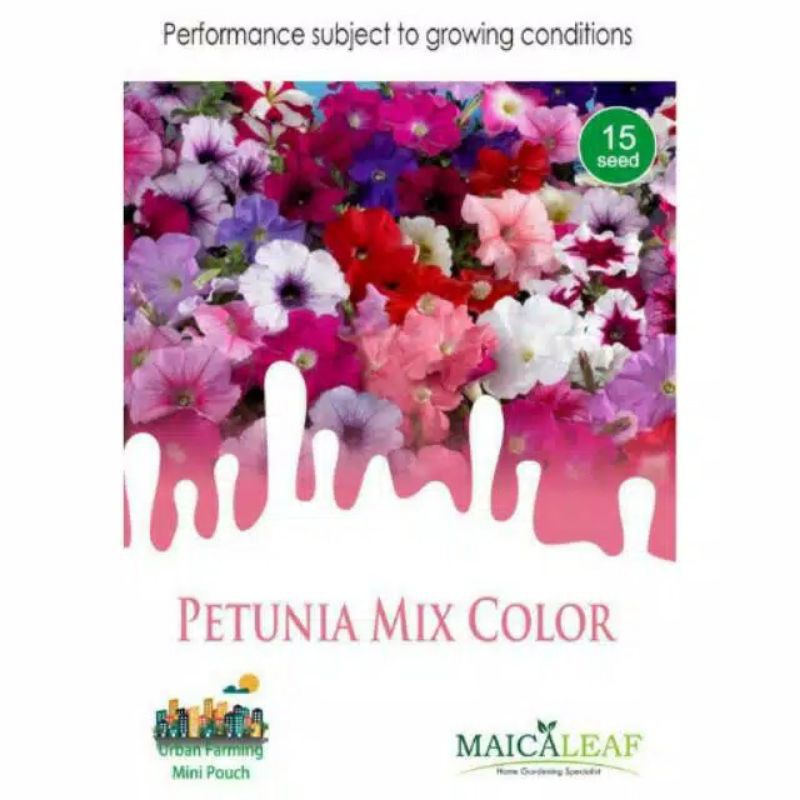 

PITUNIA MIX COLOR isi 15 biji