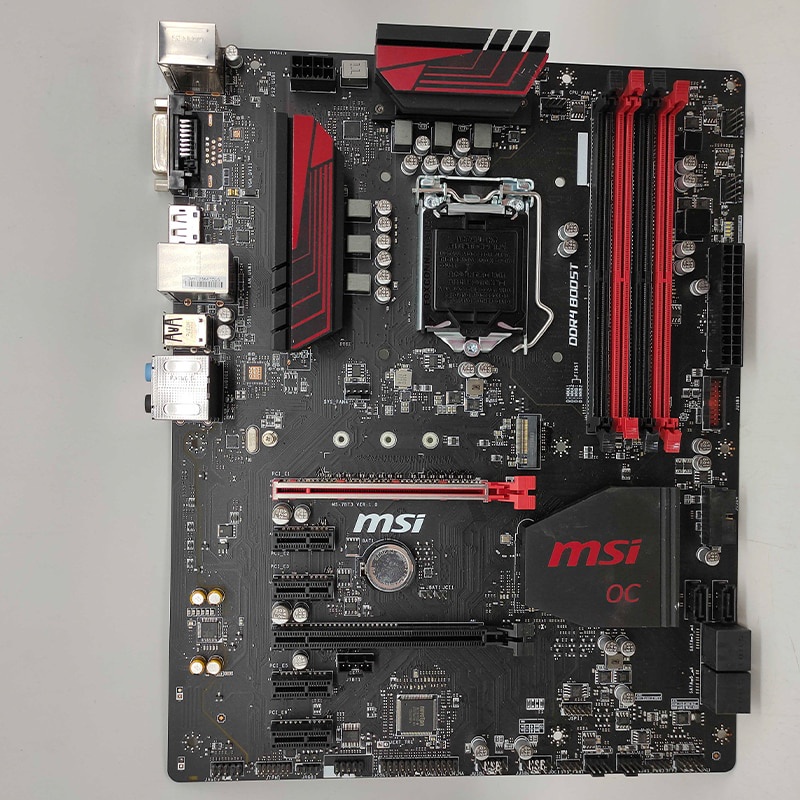 PREORDER MSI Z370 OC GAMING LGA 1151 Intel Z370 Gaming PC Motherboard DDR4 64G PCI-E 3.0 M.2 USB3.1 