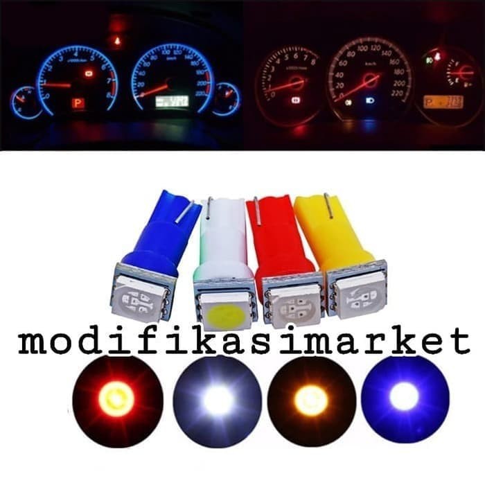 LAMPU LED T5 LAMPU SPEEDO LAMPU SENJA UNIVERSAL SOCKET T5