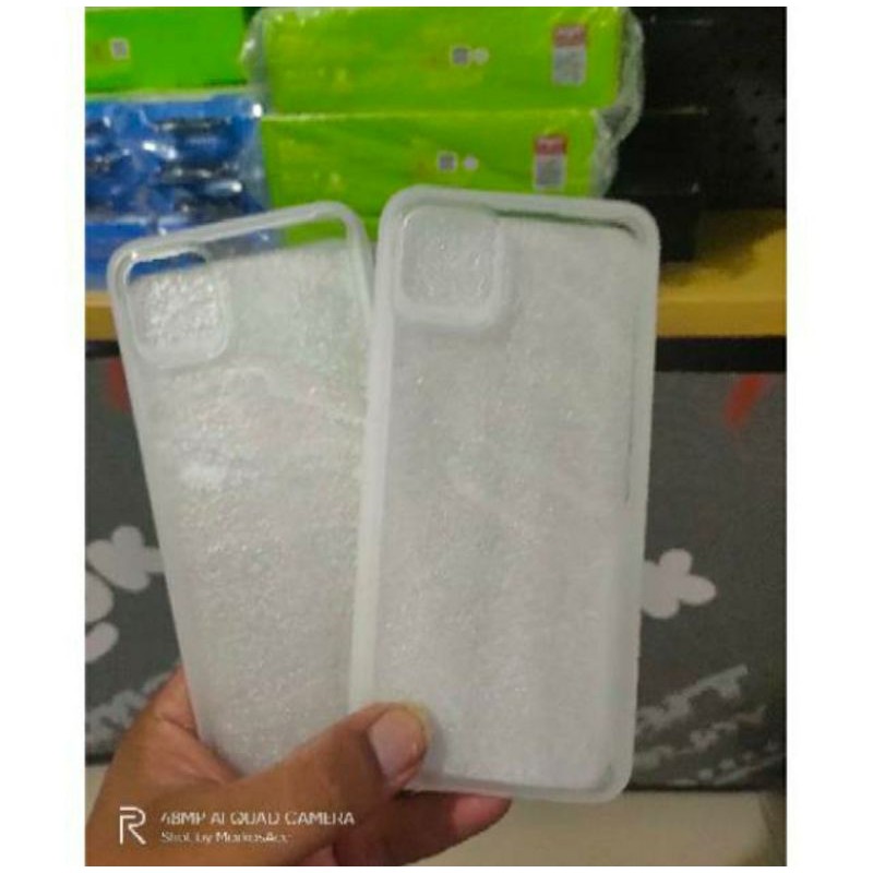 Case Bening Softcase Transparan Silikon Kondom Ipacky Pelindung Hp Realme C11 Oppo  Realme C 11