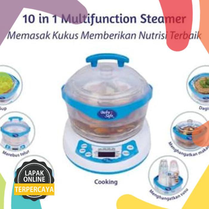 Original Baby Safe 10 In 1 Multifunction Steamer Jaminan Mutu