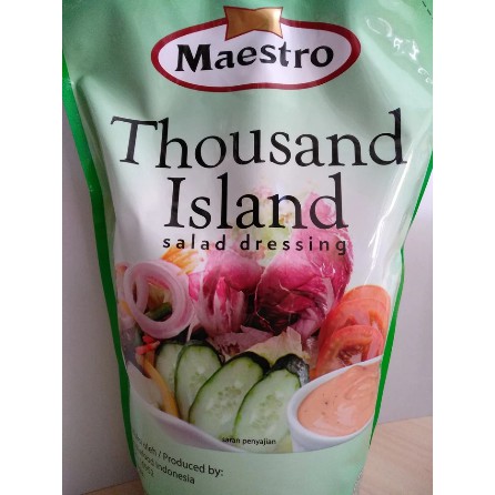 

Salad Dressing Thousand Island MAESTRO 1 Kg