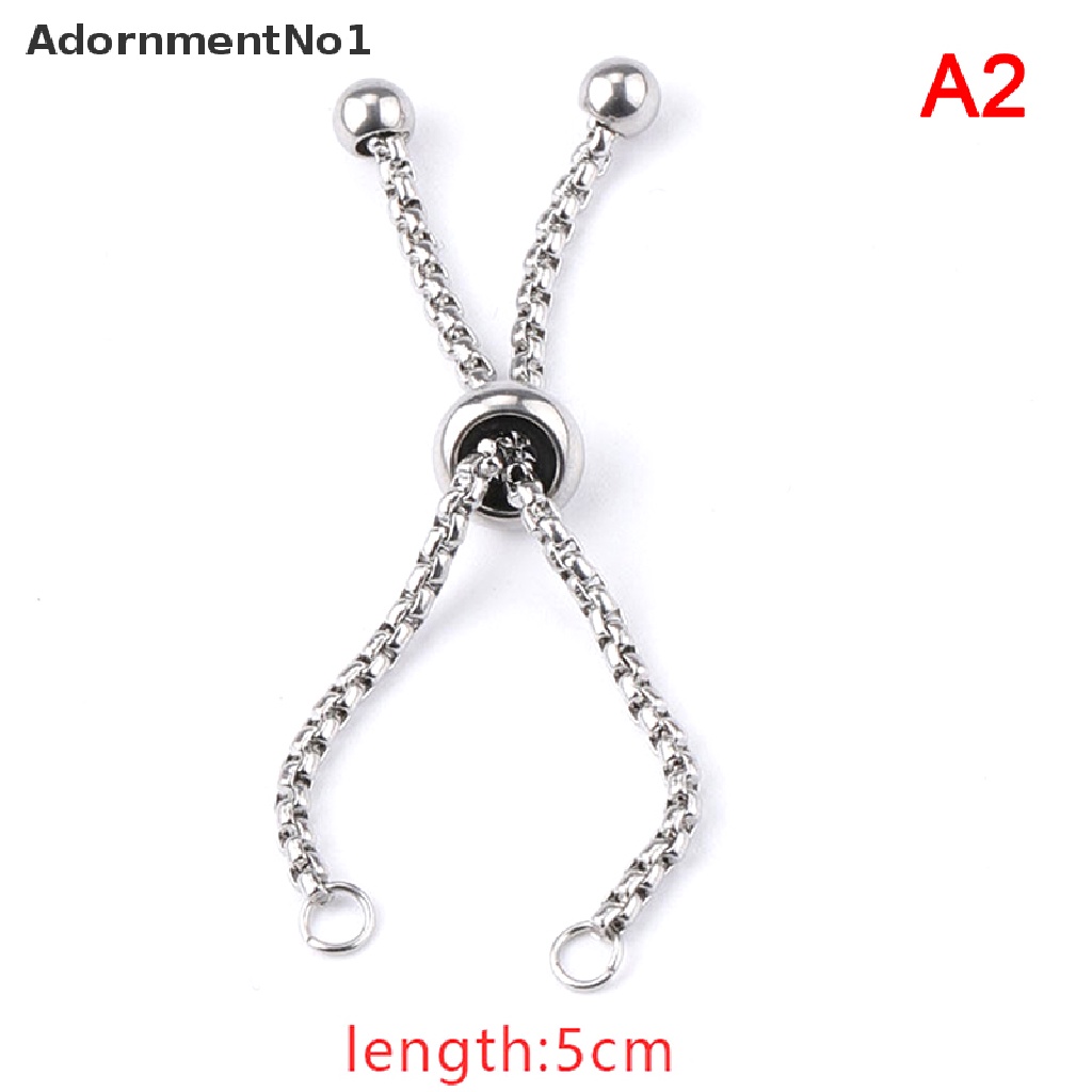 [AdornmentNo1] Stainless Steel Adjustable Rings Connectors Color DIY Making Charms Jewelry [new]