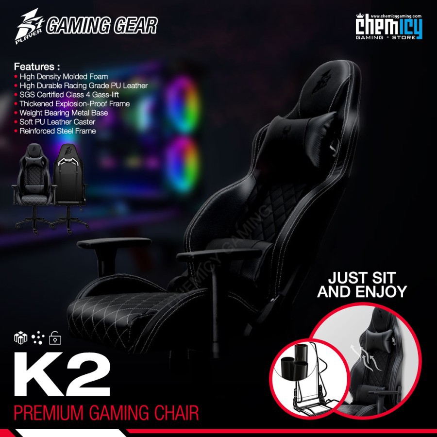 1StPlayer K2 Gaming Chair / Kursi Gaming