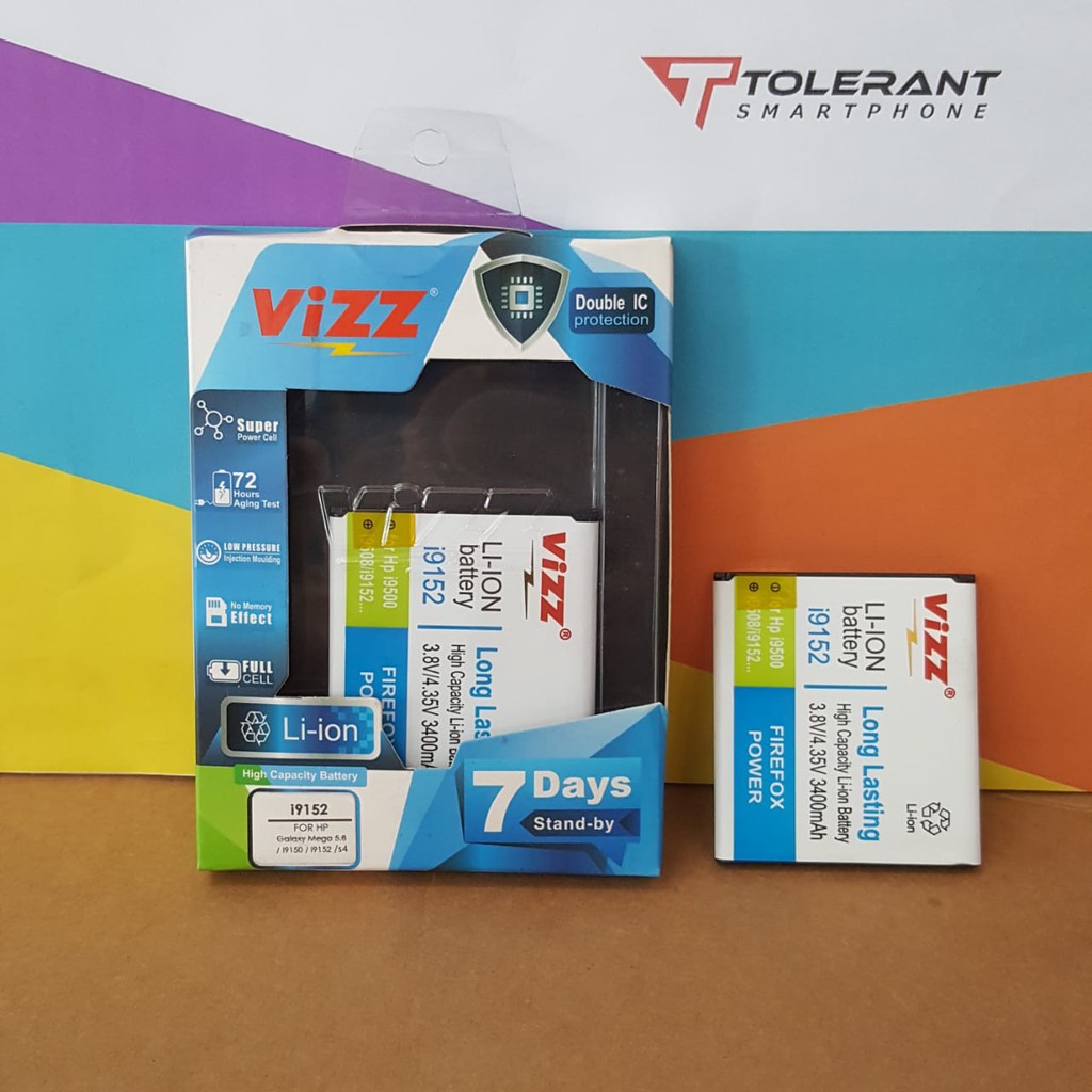 BATTERY BATERAI BATRE Samsung Galaxy Mega 5.8" i9152 i9150 GT-I9152 GT-I9150 Vizz