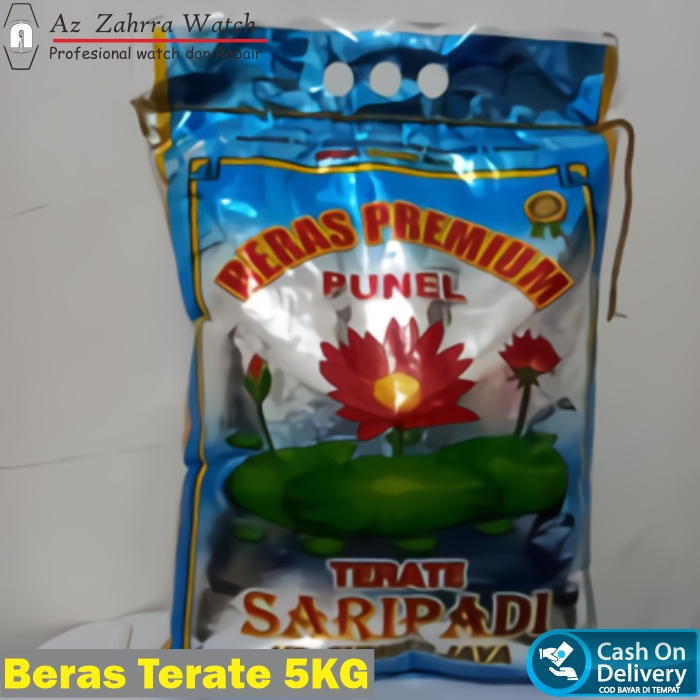 

Beras terate poles Punel premium Putih Merk Saripadi Terjamin Kualitas Mutunya 5KG 5 KG