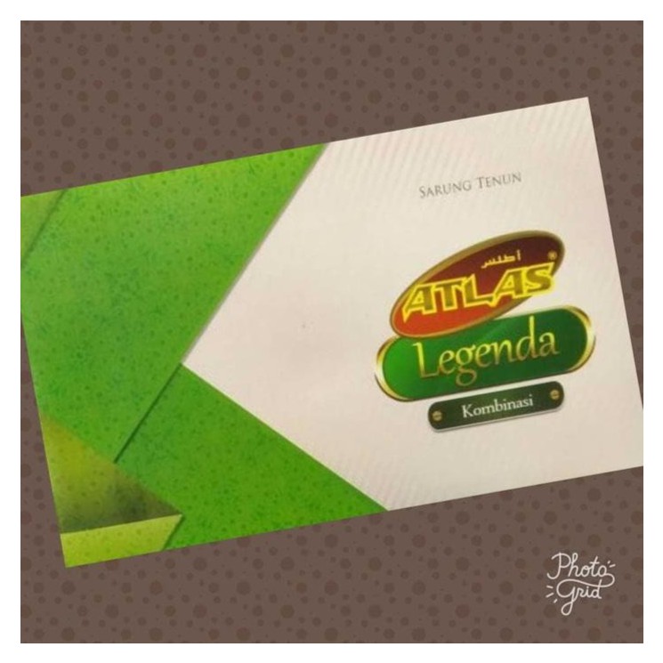 Sarung Atlas Legenda Kombinasi