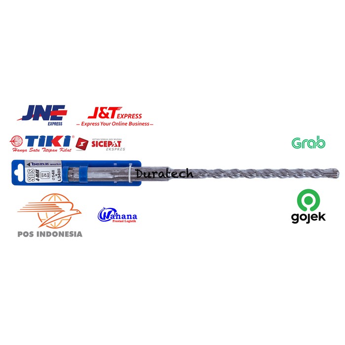 Promo Sds Max 4-Edge 30Mm X 370Mm - Mata Bor Beton Sds Max Benz Werkz