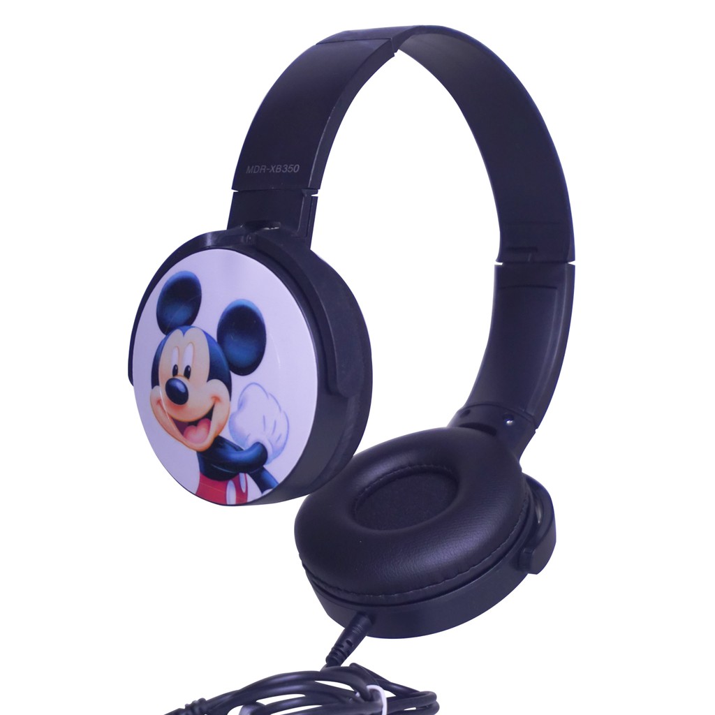 GoodCase - Headset Earphone Bando Motif Kartun Lucu Headphone Om