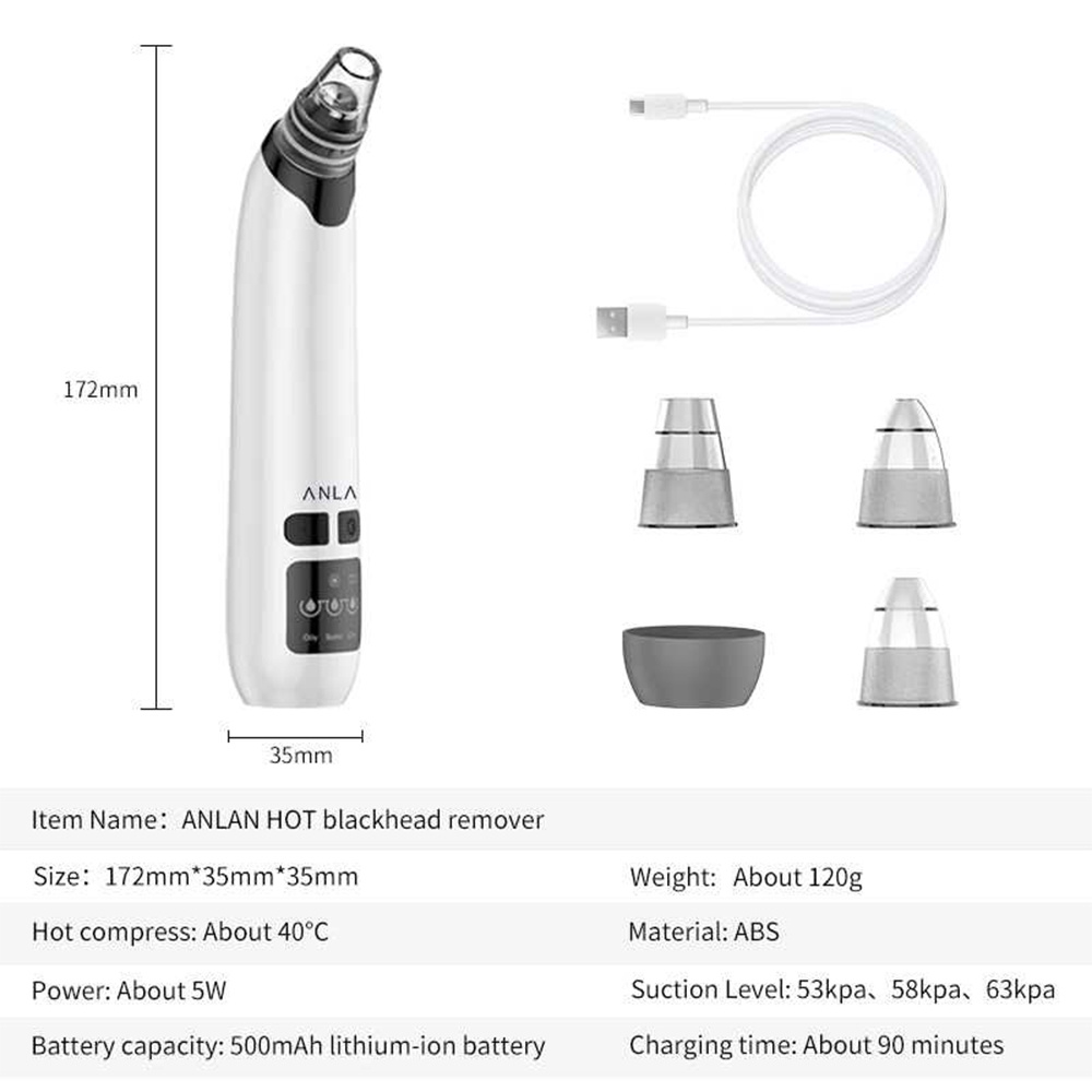 Alat Penghisap Sedot Komedo Vacuum Suction Blackhead Pore Facial Care