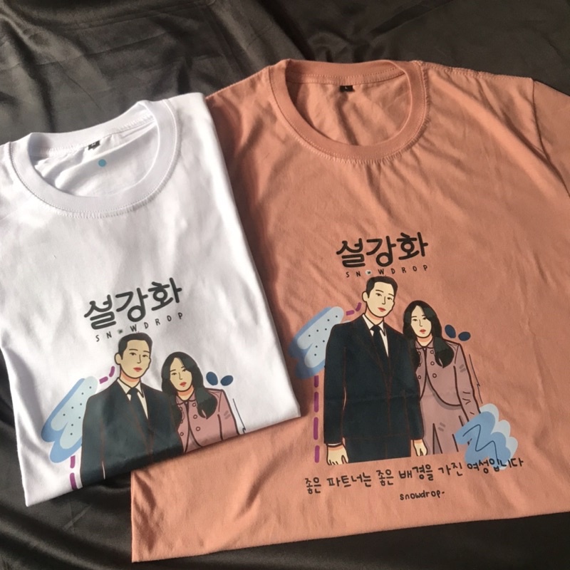 KAOS SNOWDROP/ SNOWDROP KDRAMA T-SHIRT