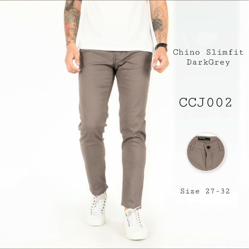 [BISA COD] CELANA CHINO PRIA SLIMFIT / CELANA PANJANG KANTOR PRIA