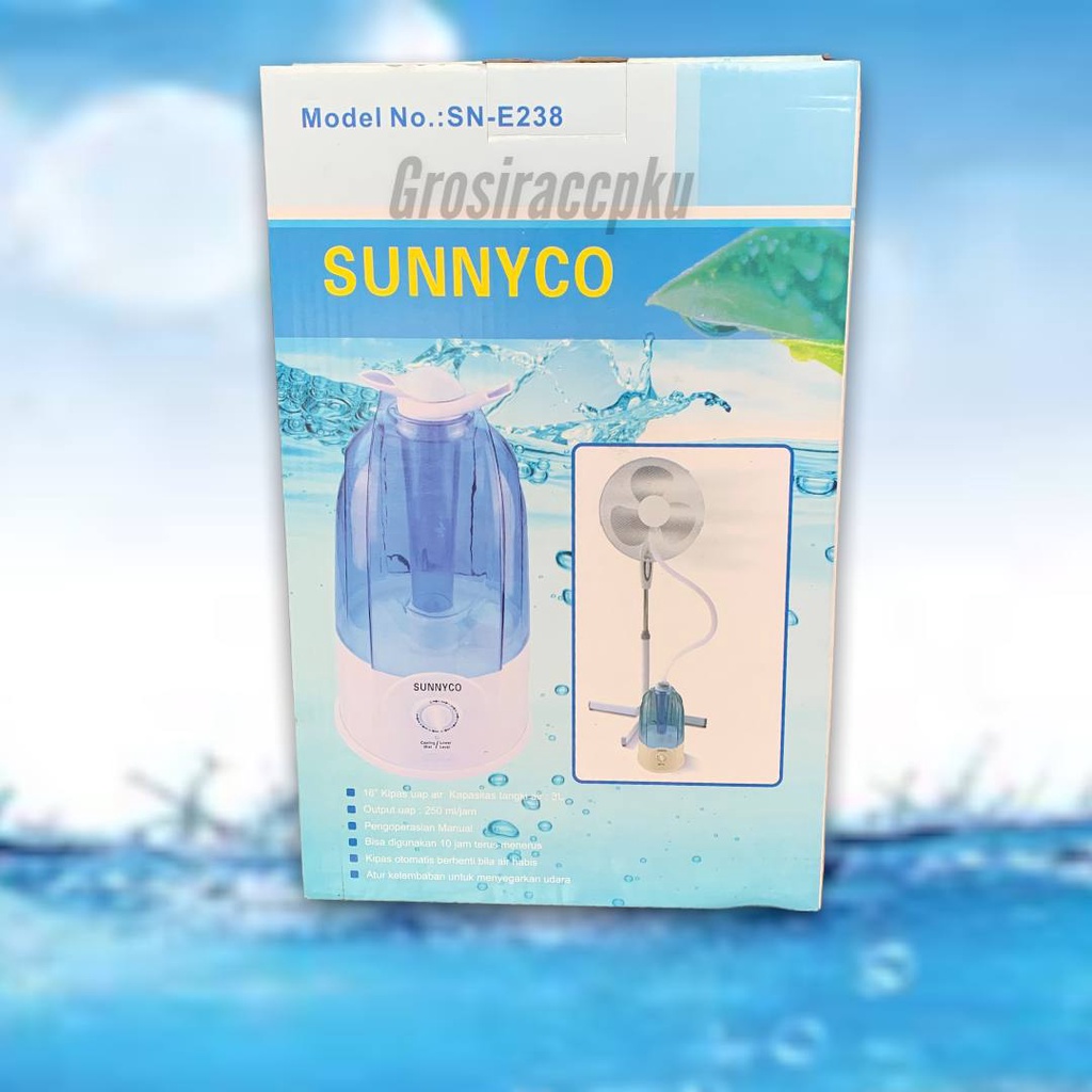 Pelembab Udara Aromatherapy / Humidifier SUNNYCO E238 16inch