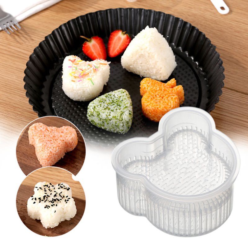 Cetakan Nasi Bento Sushi Onigiri Anti Lengket