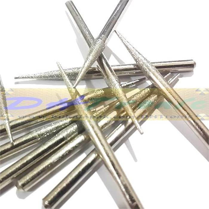 Mata Grafir Tajam Bulat Oval Mancung diameter batang As 3mm 2,3mm Isi Ulang Engraving Alat Mengukir 