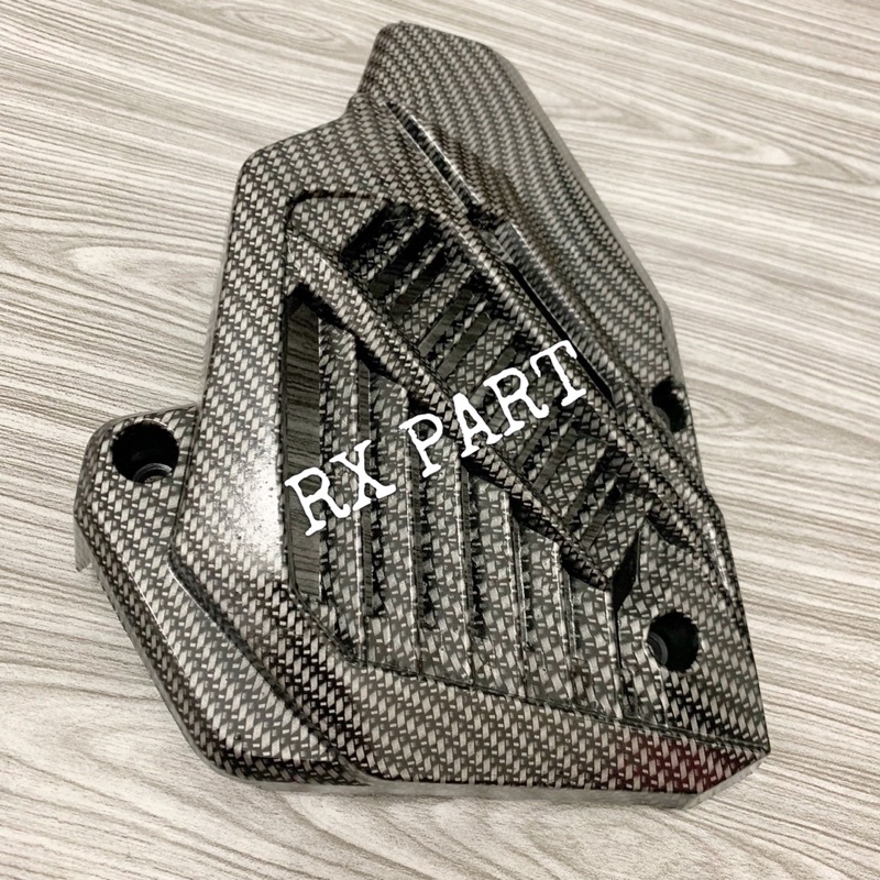 Cover radiator/tutup radiator vario 125/150 2017 / vario 2018 carbon/karbon