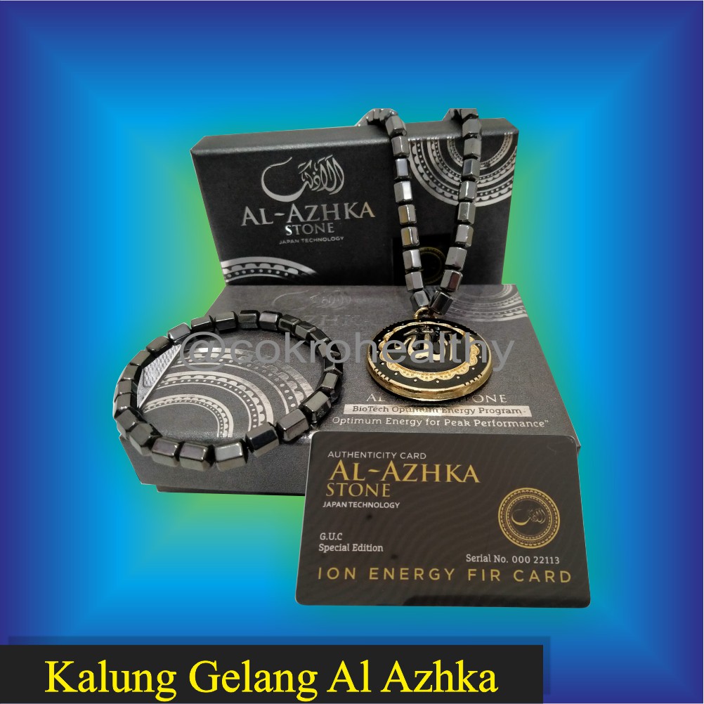  Kalung  kesehatan Al  Azhka Stone Shopee Indonesia