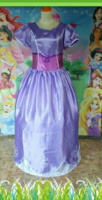 Princess Sofia Dewasa/Baju Kostum Princess Sofia/Cosplay Princess Disney
