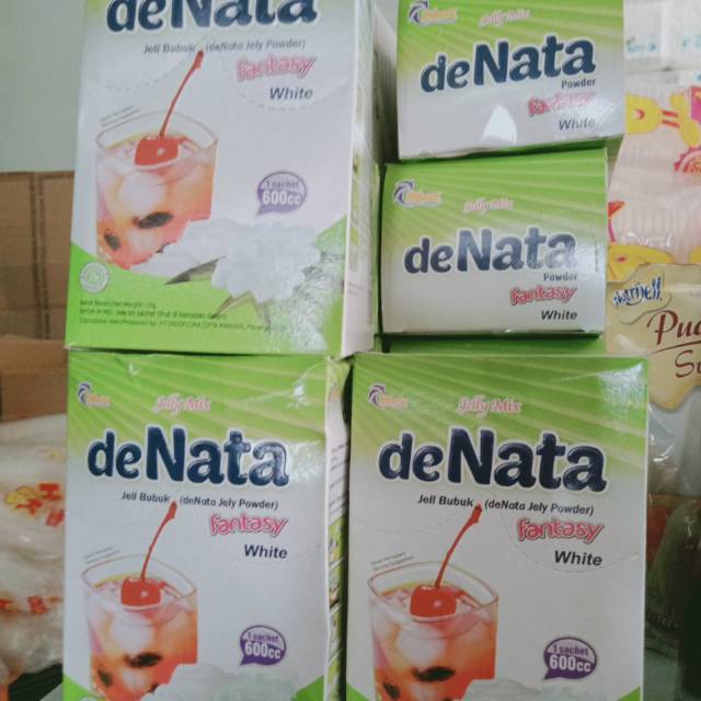 

De nata, nata de coco instan