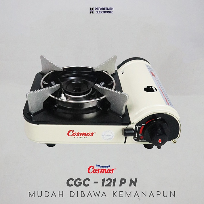 Cosmos CGC 121 P N – Kompor Gas Portable NEW MURAH BANGET / GARANSI RESMI