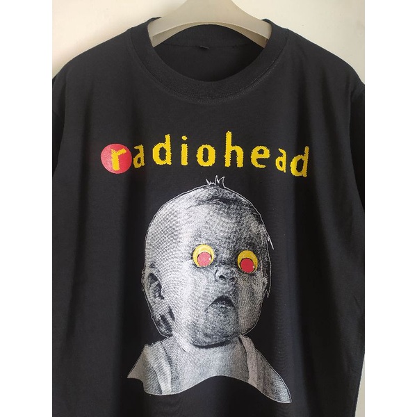kaos musik Rock band Radiohead Pablo Honey Tour