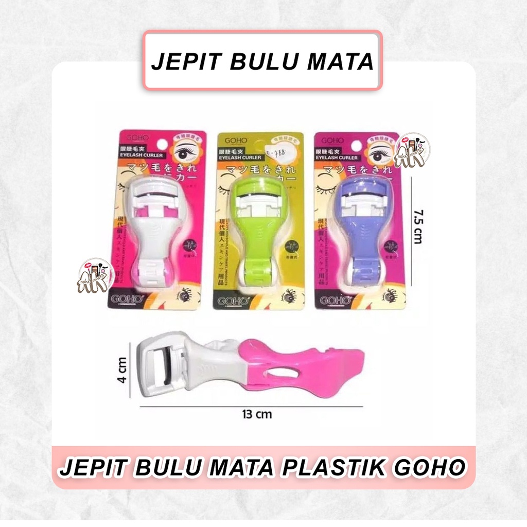 PENJEPIT BULU MATA GOHO / JEPIT BULU MATA PLASTIK LIPAT / PELENTIK BULU MATA LIPAT GOHO