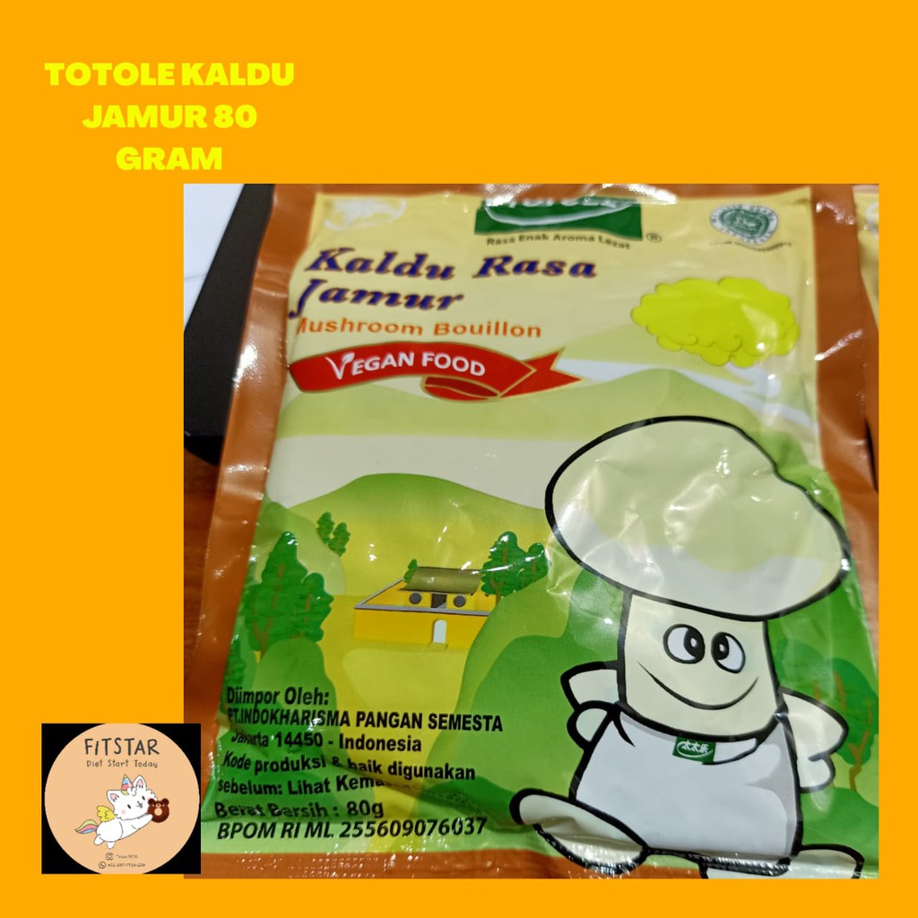 

TOTOLE KALDU JAMUR 80GRAM