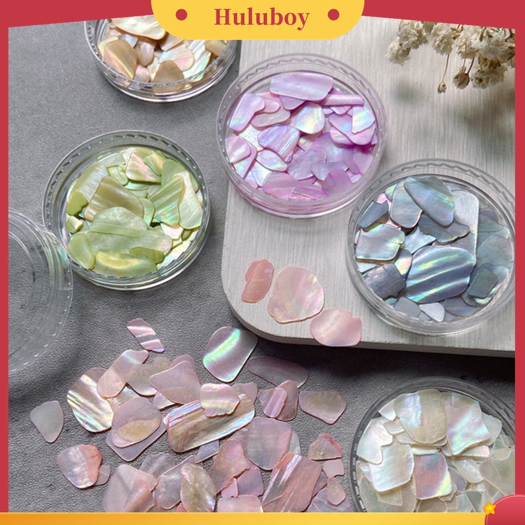 Huluboy Huluboy♡ 1 Kotak Dekorasi Kuku Ultra Tipis Warna Permen Untuk Manicure