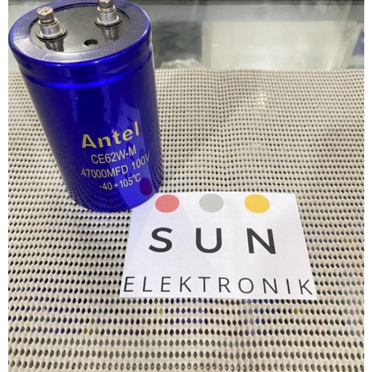 Elco 47000uf/100v Antel 47000 uf 100 volt