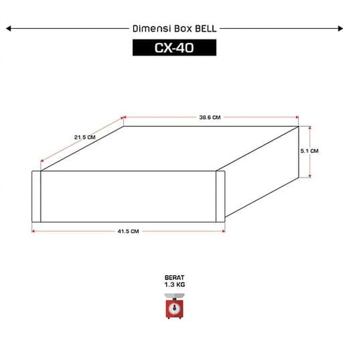 BOX TONE CONTROL PARAMETRIC CX40 CX 40 BELL BGR BOX PARAMETRIK CX40 CX 40 BELL BGR