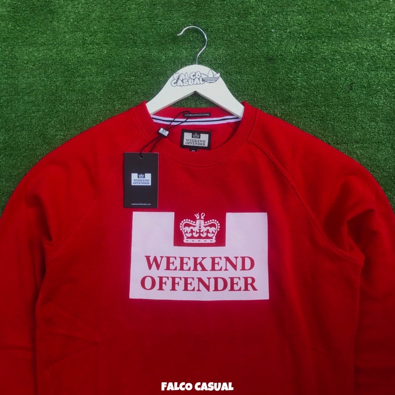 harga crewneck weekend offender