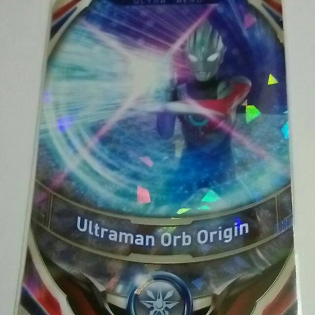 Kartu ultraman ver.3 ultraman orb origin (R)