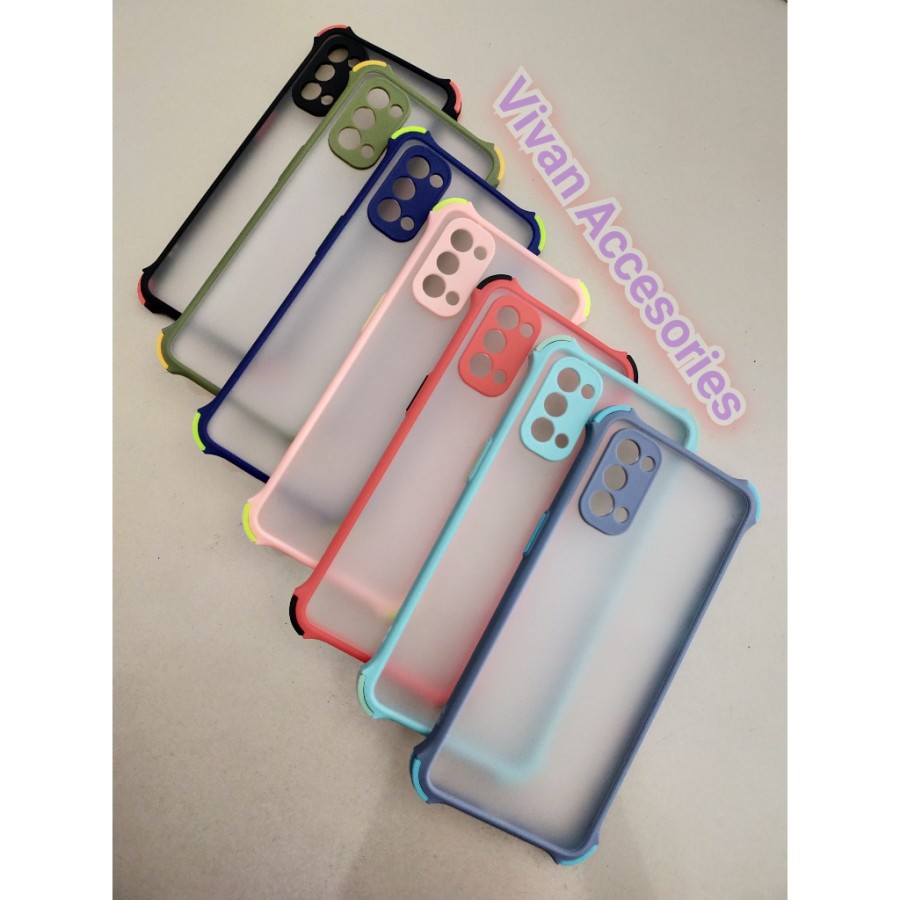 Case Oppo Reno 4 MATTE Colour ShockProof AntiCrack