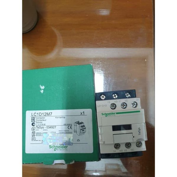 Promo kontaktor / contactor schneider LC1D12M7 / LC1D12 M7 / Q7 380V Murah