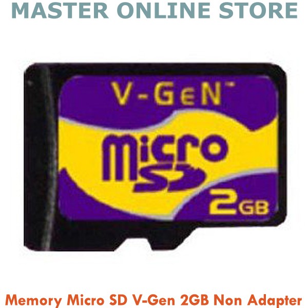 Memory MicroSD V-gen / Micro SD Vgen 2GB Harga Grosir 100⎕riginal