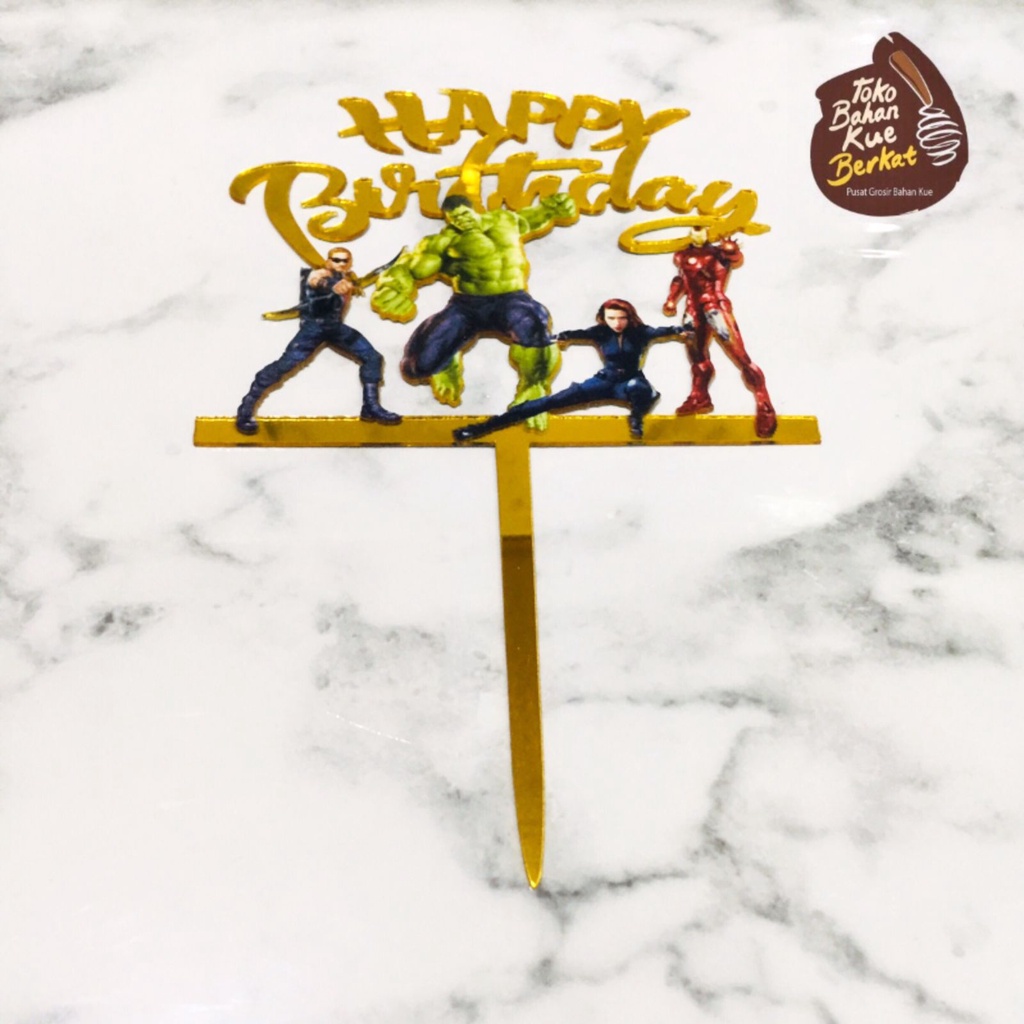 Cake Topper Karakter/Pcs