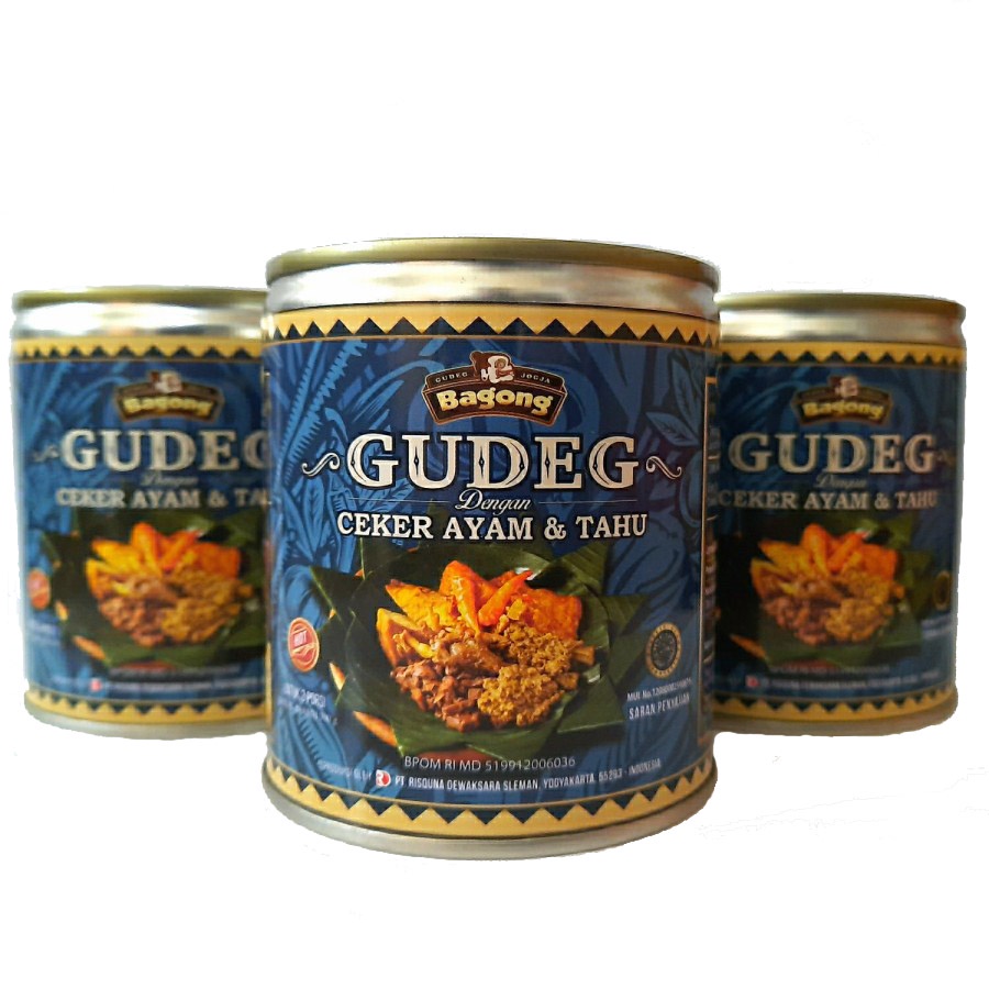 Gudeg Kaleng Bagong Khas Jogja All Varian Special Promo - 300Gram