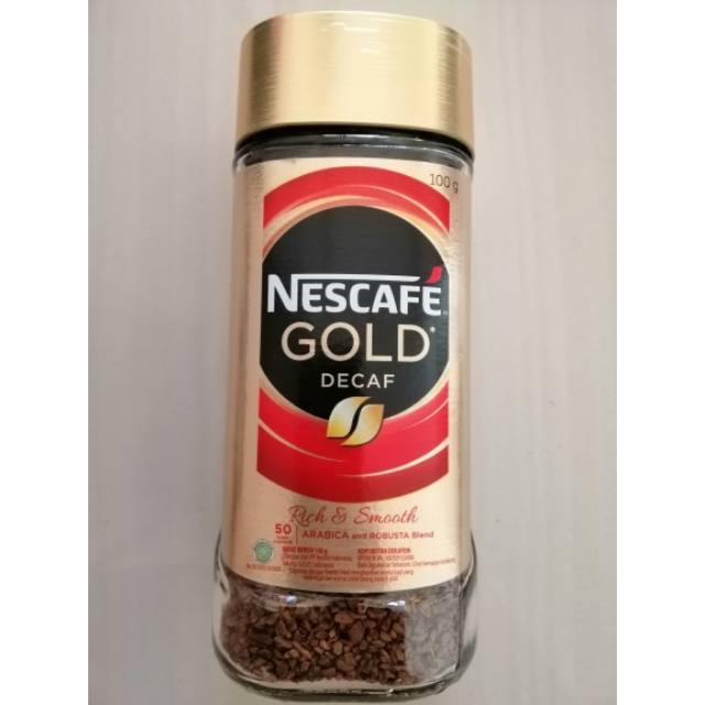 

Kopi Nescafe Gold Decaf - 100 gram