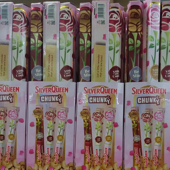 .........] Silverqueen Chunky edisi valentine 2x100gr coklat