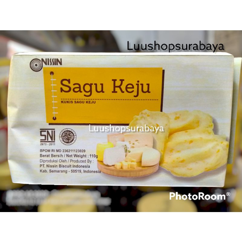 

Nissin Kue Sagu Keju Snack Ringan 110gr