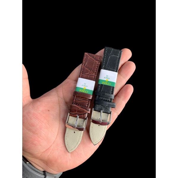 Strap Tali Jam Tangan kulit cyber ukuran 22mm